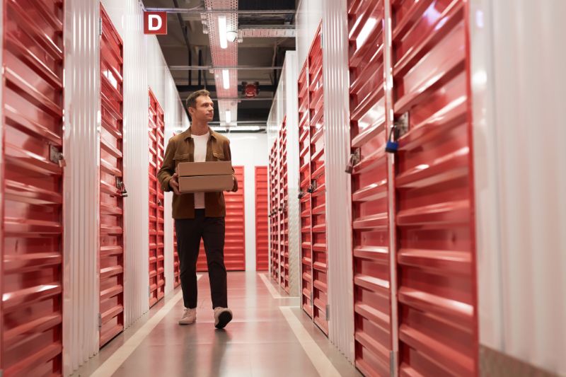 Ulike lagerstørrelser - finn riktig minilager